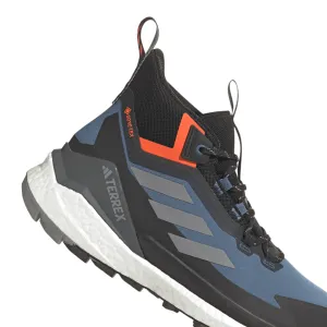 Adidas Men&#x27;s Terrex Free Hiker GORE-TEX Hiking Shoes 2.0 Wonder Steel/Grey Three/Impact Orange | Buy Adidas Men&#x27;s Terrex Free Hiker GORE-TEX Hiking Shoes 2.0 Wonder Steel/Grey Three/Impact Orange here | Outnorth