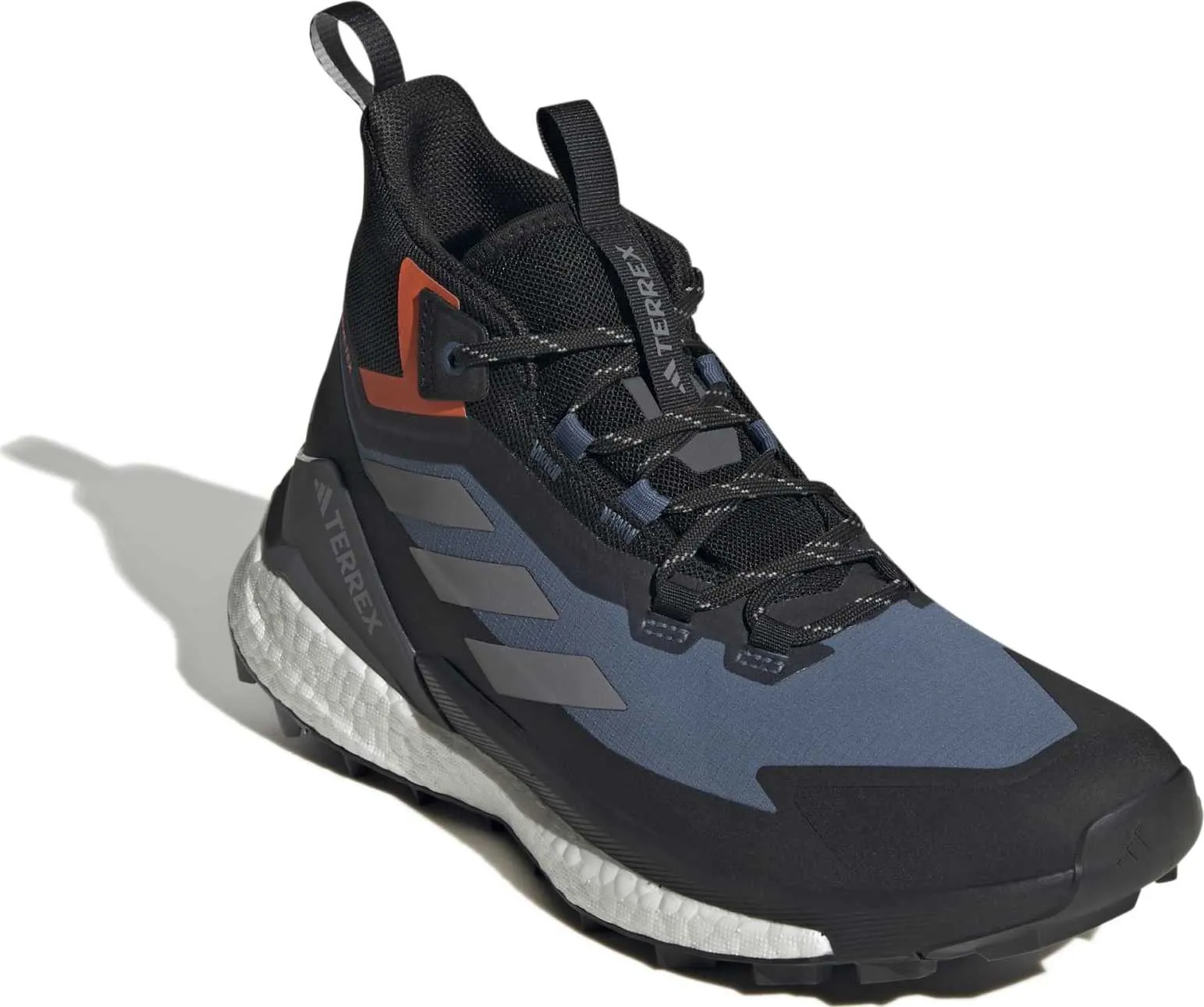 Adidas Men&#x27;s Terrex Free Hiker GORE-TEX Hiking Shoes 2.0 Wonder Steel/Grey Three/Impact Orange | Buy Adidas Men&#x27;s Terrex Free Hiker GORE-TEX Hiking Shoes 2.0 Wonder Steel/Grey Three/Impact Orange here | Outnorth