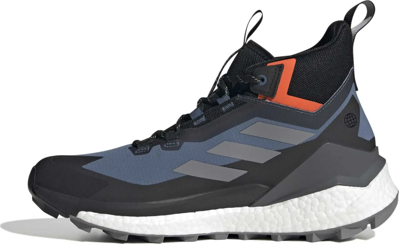 Adidas Men&#x27;s Terrex Free Hiker GORE-TEX Hiking Shoes 2.0 Wonder Steel/Grey Three/Impact Orange | Buy Adidas Men&#x27;s Terrex Free Hiker GORE-TEX Hiking Shoes 2.0 Wonder Steel/Grey Three/Impact Orange here | Outnorth