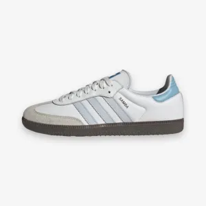 Adidas Samba OG White Halblu ID2055