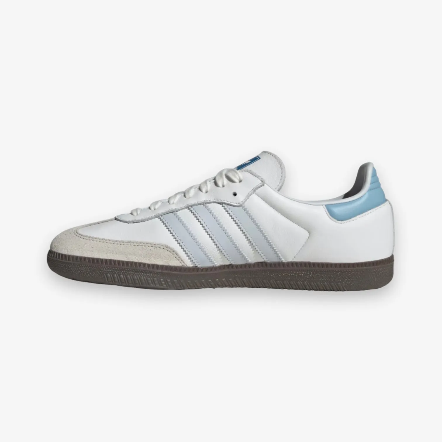 Adidas Samba OG White Halblu ID2055