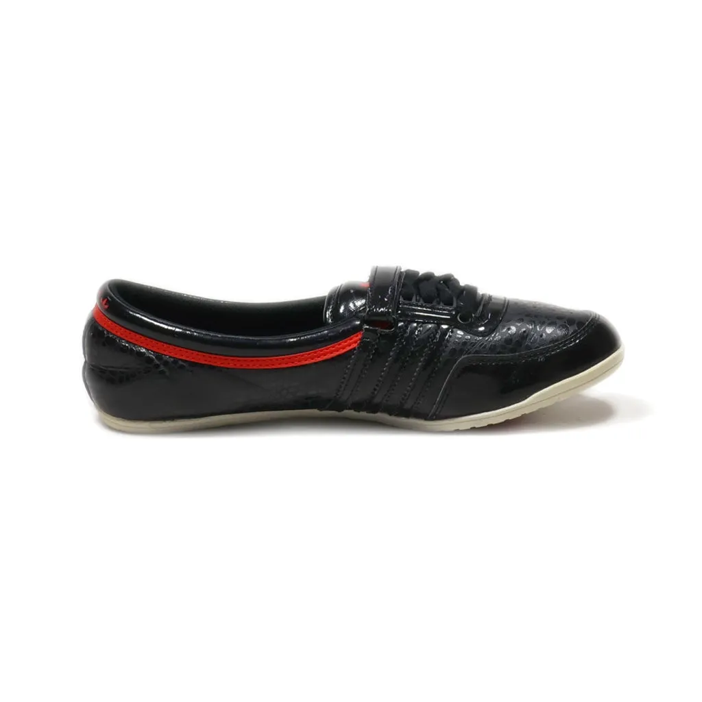 Adidas Sleek Series Slip Ons Nappa Black Colour For Women