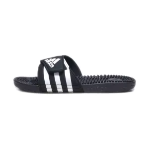 Adidas Slippers Fabric Black Colour For Men