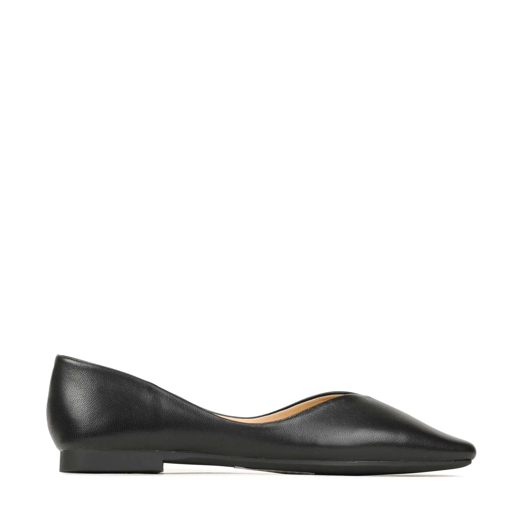 ADRIANA LEATHER BALLET FLATS