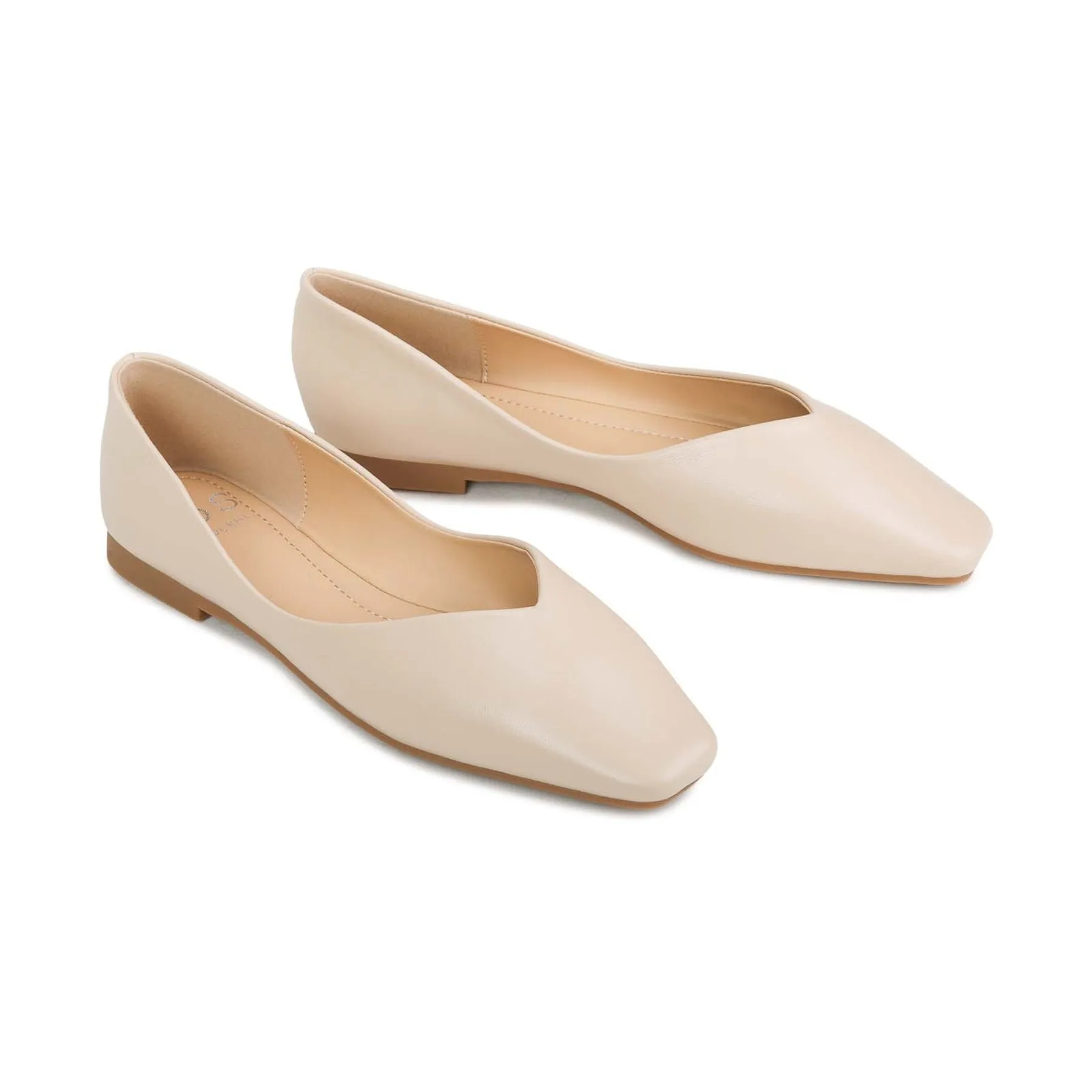 ADRIANA LEATHER BALLET FLATS