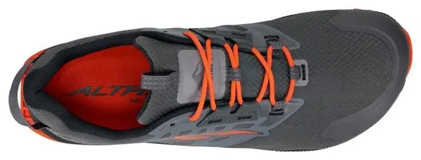 Altra Lone Peak Low All Weather 2 Grey Orange Hiking Shoes