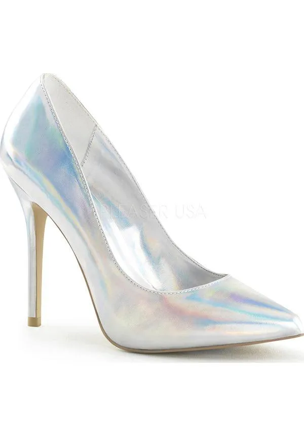 AMUSE-20 [Silver Holo] | HEELS [PREORDER]