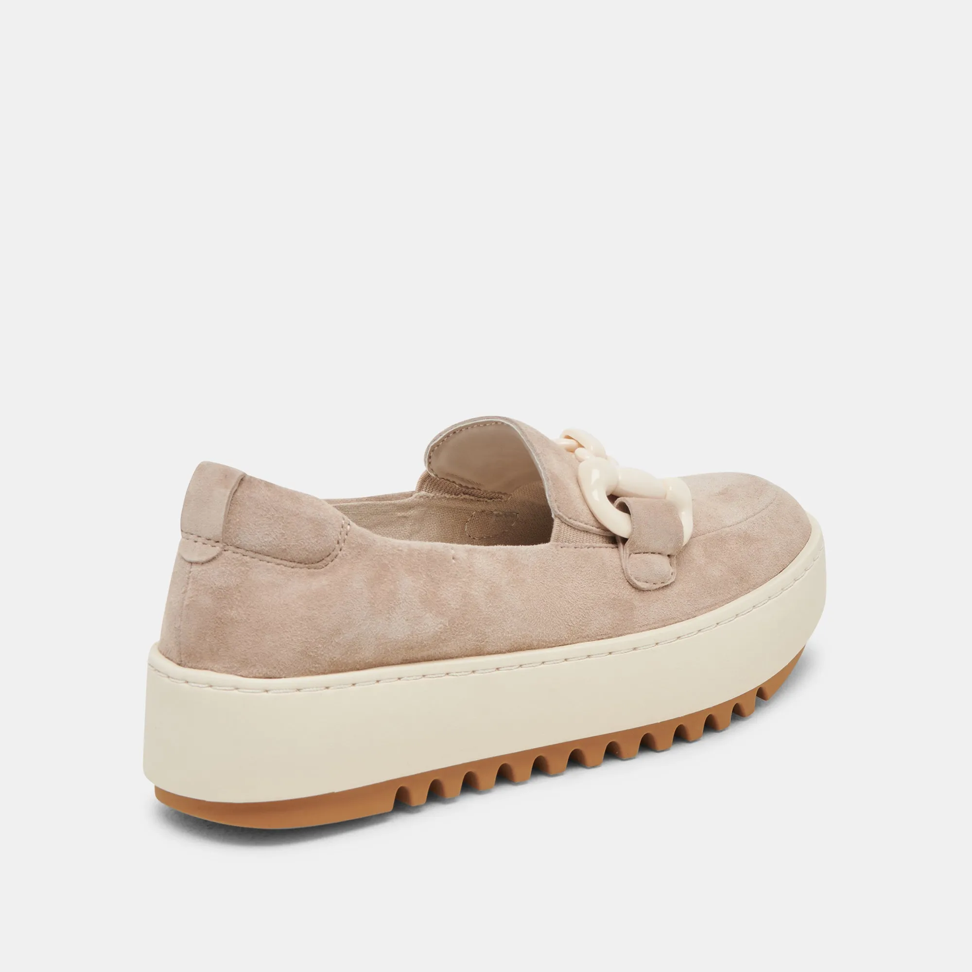 ANDRES SNEAKERS TAUPE SUEDE