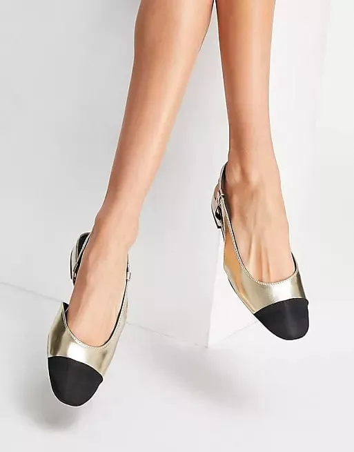 ASOS - Lively Slingback Ballet Flats