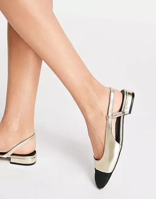 ASOS - Lively Slingback Ballet Flats