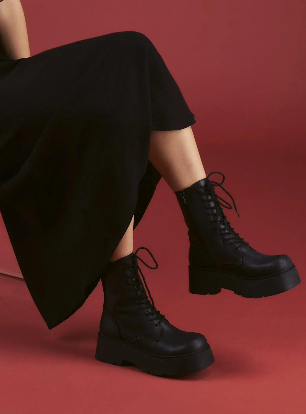 Aux Combat Boot