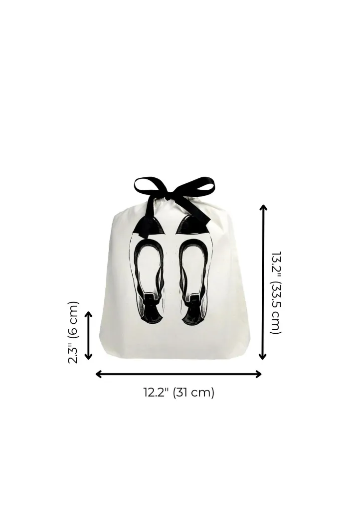 Ballet Flats Shoe Bag