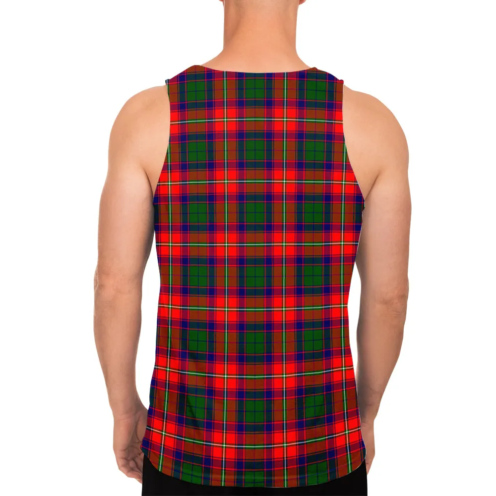 Belshes Tartan Mens Tank Top