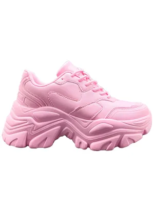 BLAIR Bubblegum Bass Pink Platform Sneakers