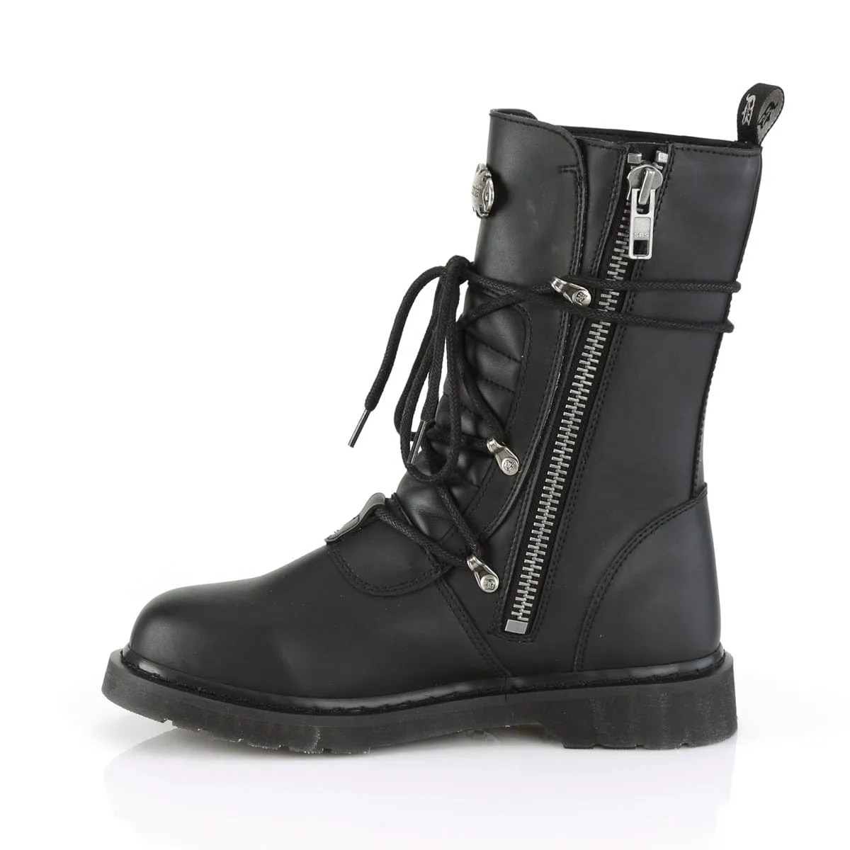 BOLT-265 Black Vegan Leather