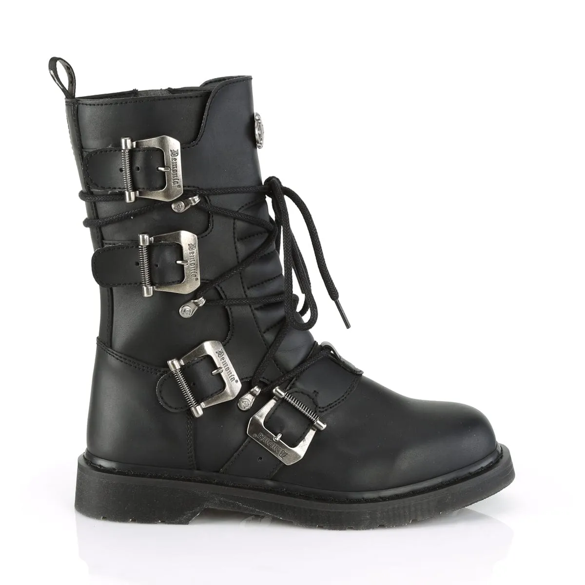 BOLT-265 Black Vegan Leather