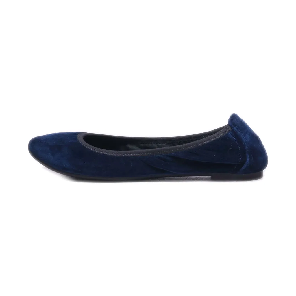 Born Ballerinas Fabric Blue Colour For Women