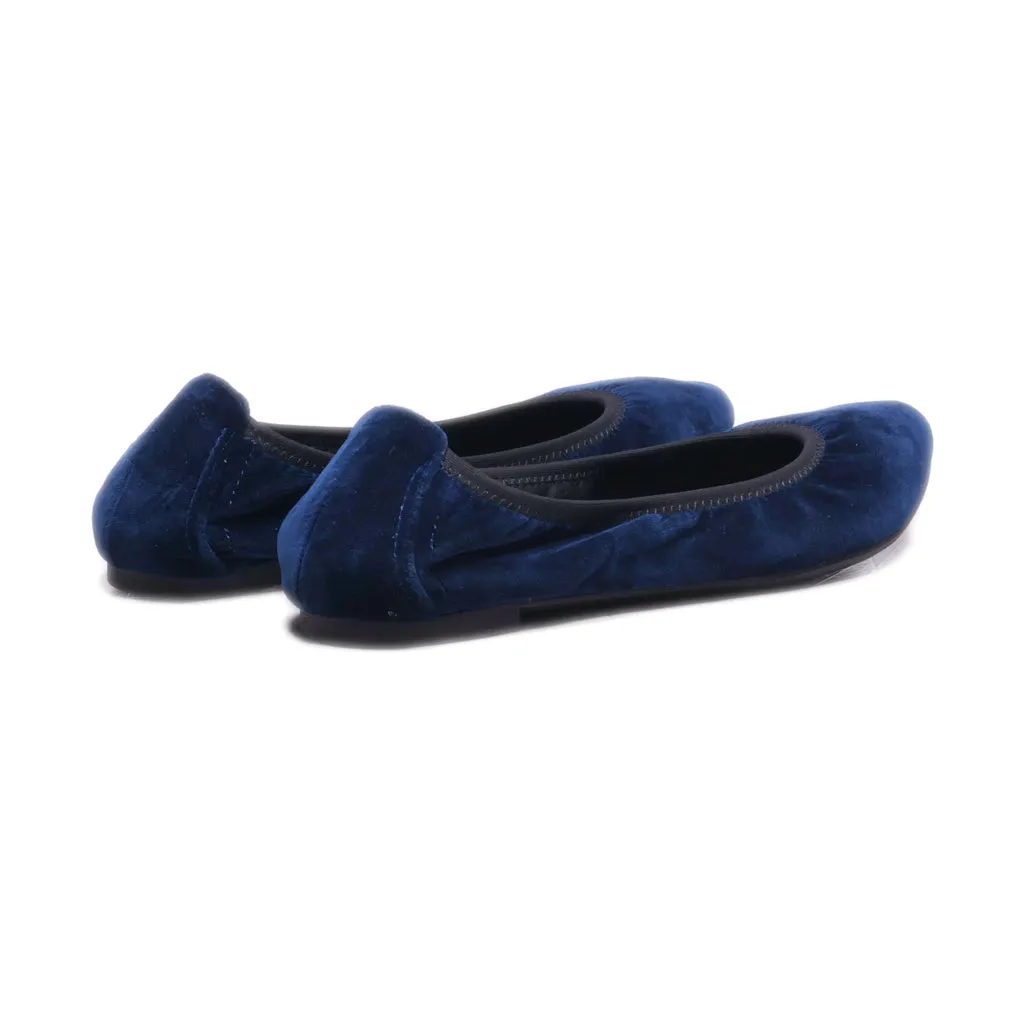 Born Ballerinas Fabric Blue Colour For Women