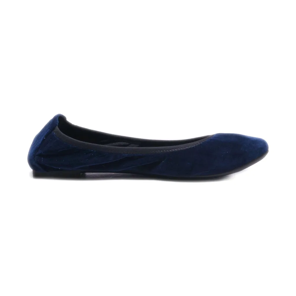 Born Ballerinas Fabric Blue Colour For Women