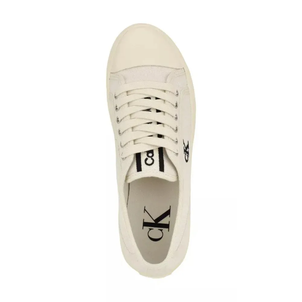 Calvin Klein Brinle Lace-Up Casual Platform Women - OFFWHT