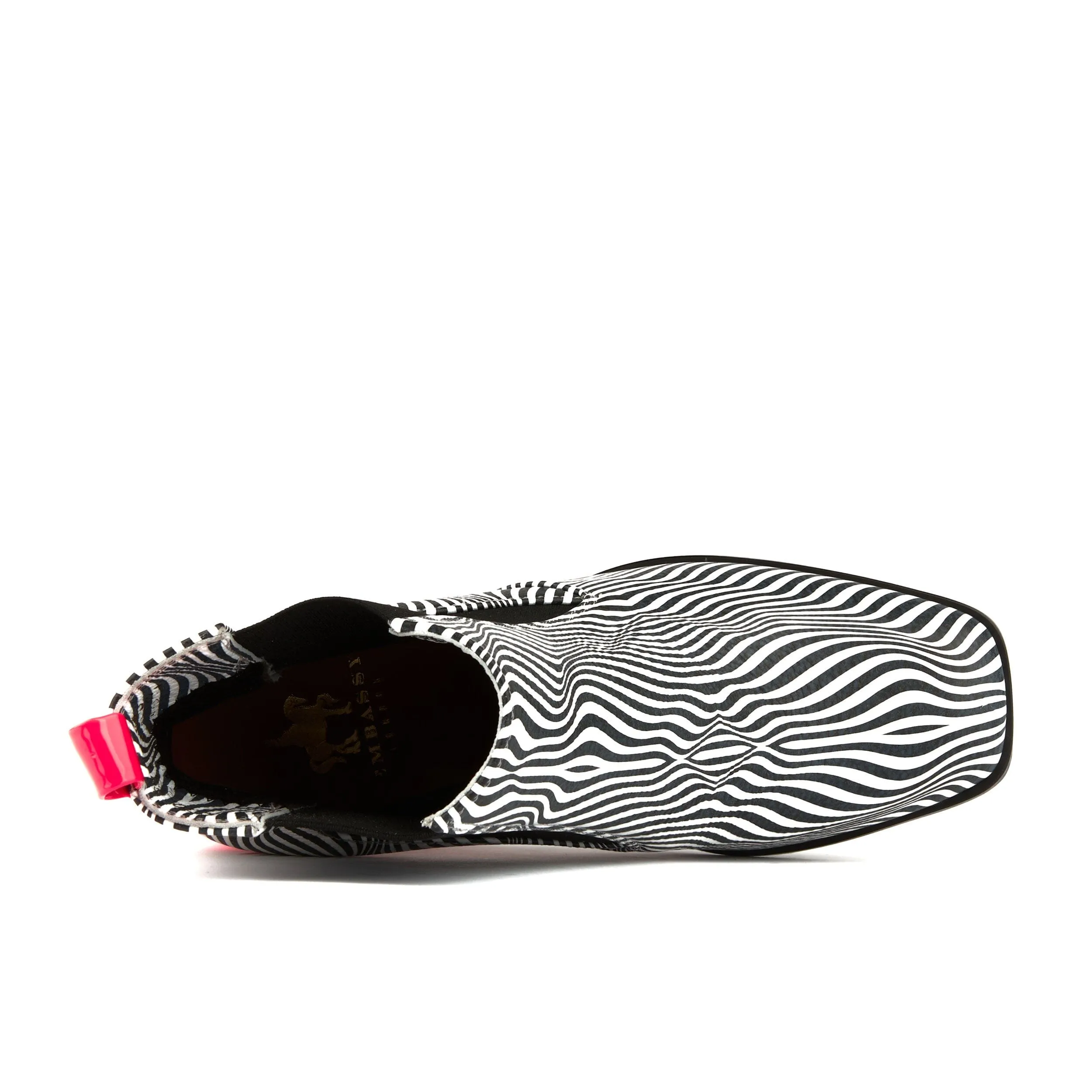 Claudia Mini - Optical Zebra & Black & Pink