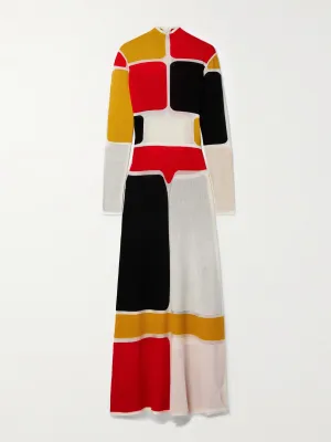 Colour block dress