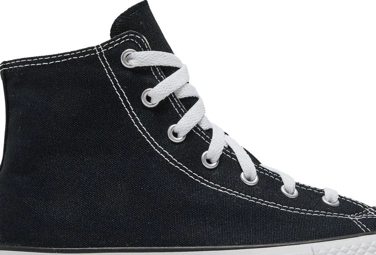 Converse Chuck Taylor All Star Lift Platform Canvas High GS Black Sneakers