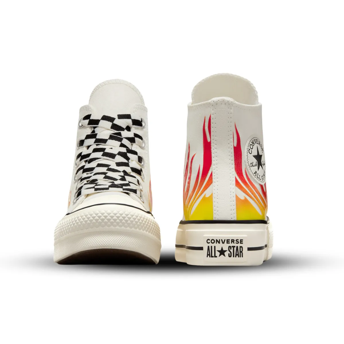 Converse Chuck Taylor All Star Lift Platform Flames