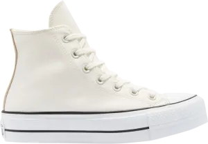 Converse Wmns Chuck Taylor All Star Platform High Anodized Metals - Egret, cream