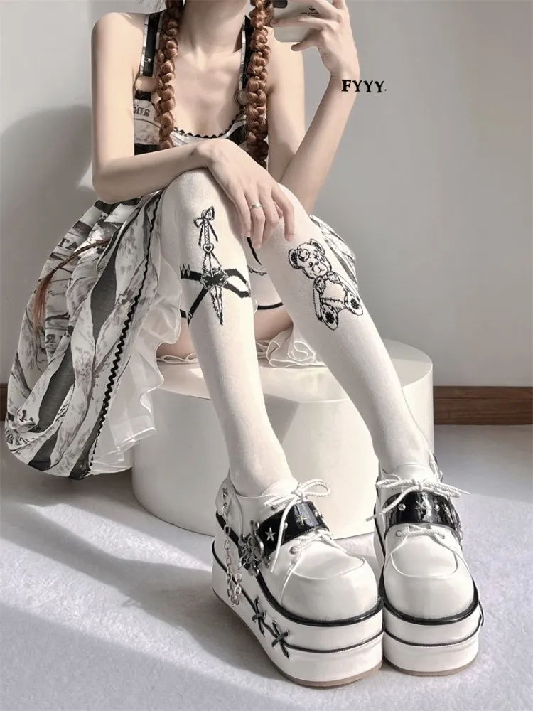 Cool punk skull platform shoes【s0000000003】