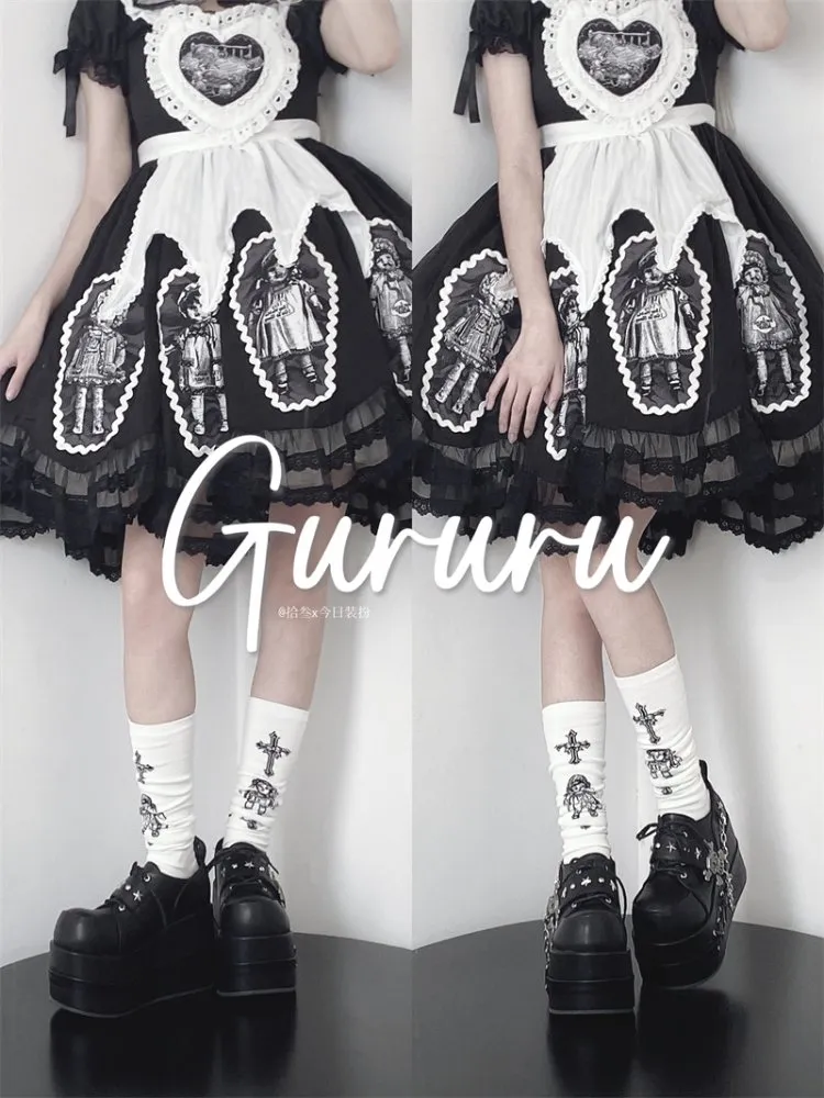 Cool punk skull platform shoes【s0000000003】