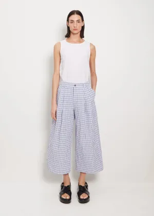 Cropped Wideleg Trousers