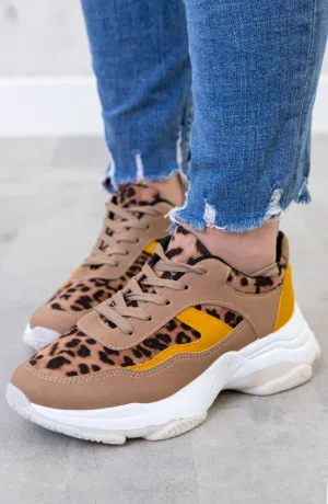 Dad Sneakers Leopard