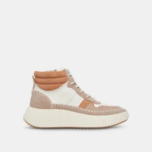 DALEY SNEAKERS TAUPE MULTI SUEDE