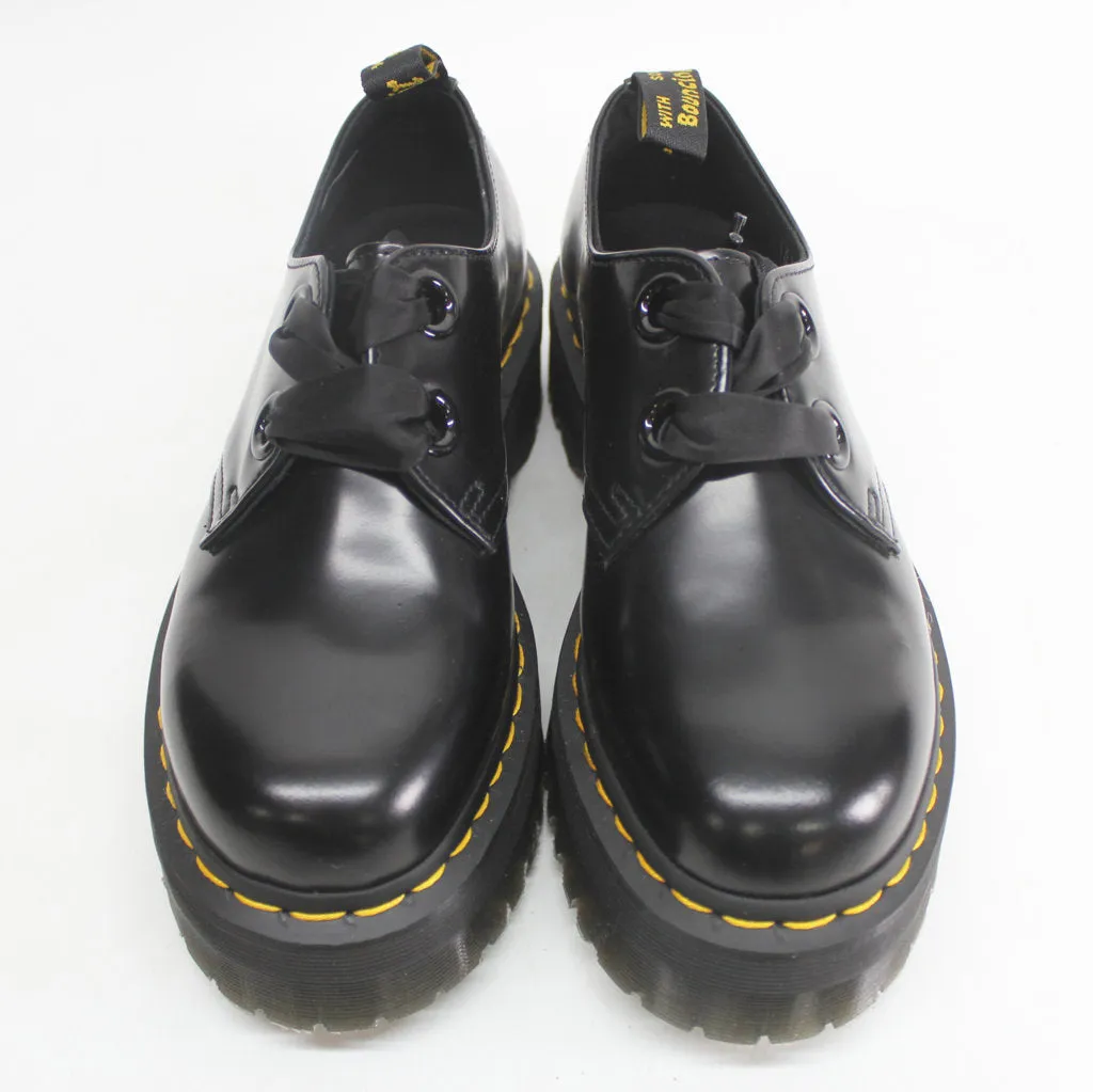 Dr.Martens Womens Shoes Holly Casual Platform Lace-Up Leather - UK 5