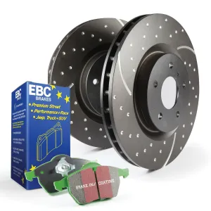 EBC Brakes S3KF1171 S3 Kits Greenstuff 6000 and GD Rotors Truck/SUV