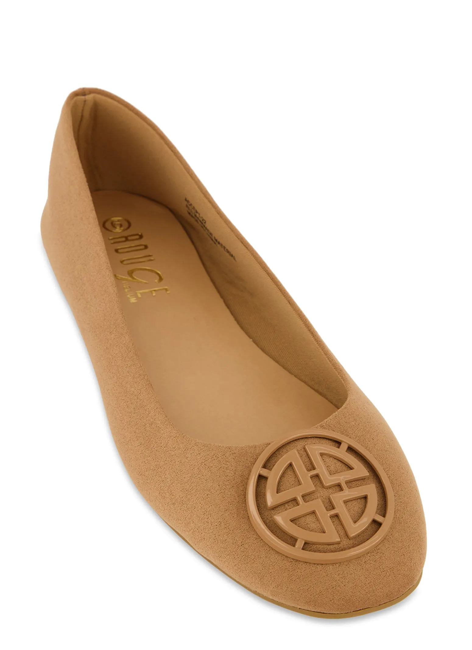 Geo Pendant Ballet Flats