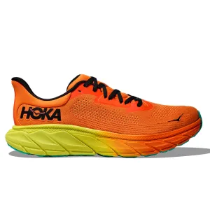 Hoka Arahi 7 Mens | Electric Tangerine / Black