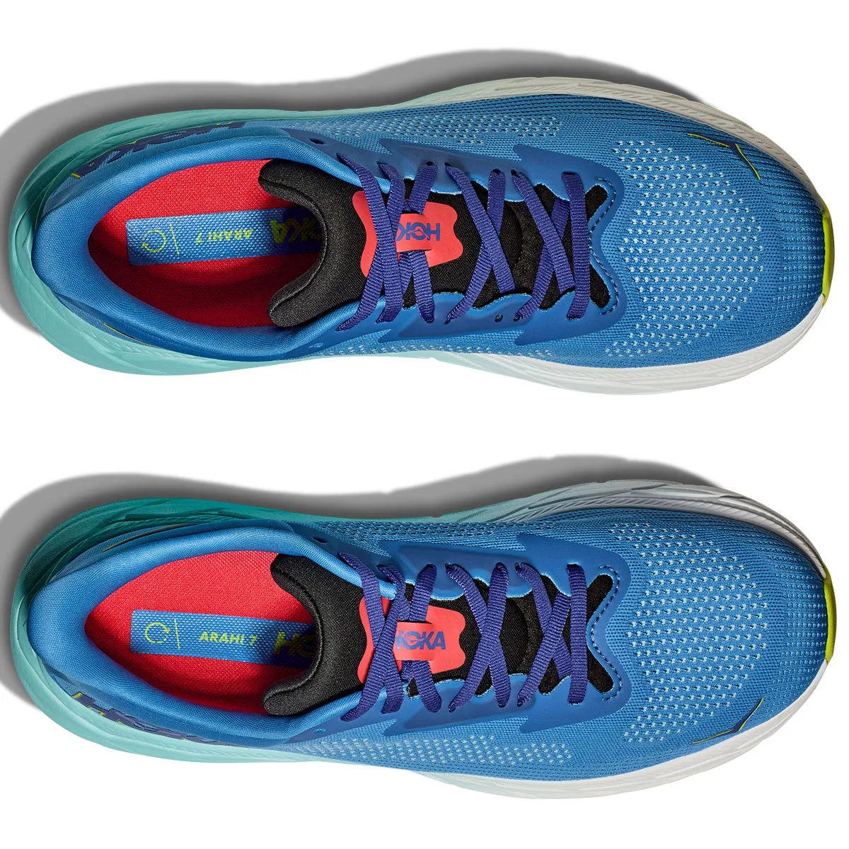 Hoka Arahi 7 Running Shoes - Mens - Virtual Blue/Cerise