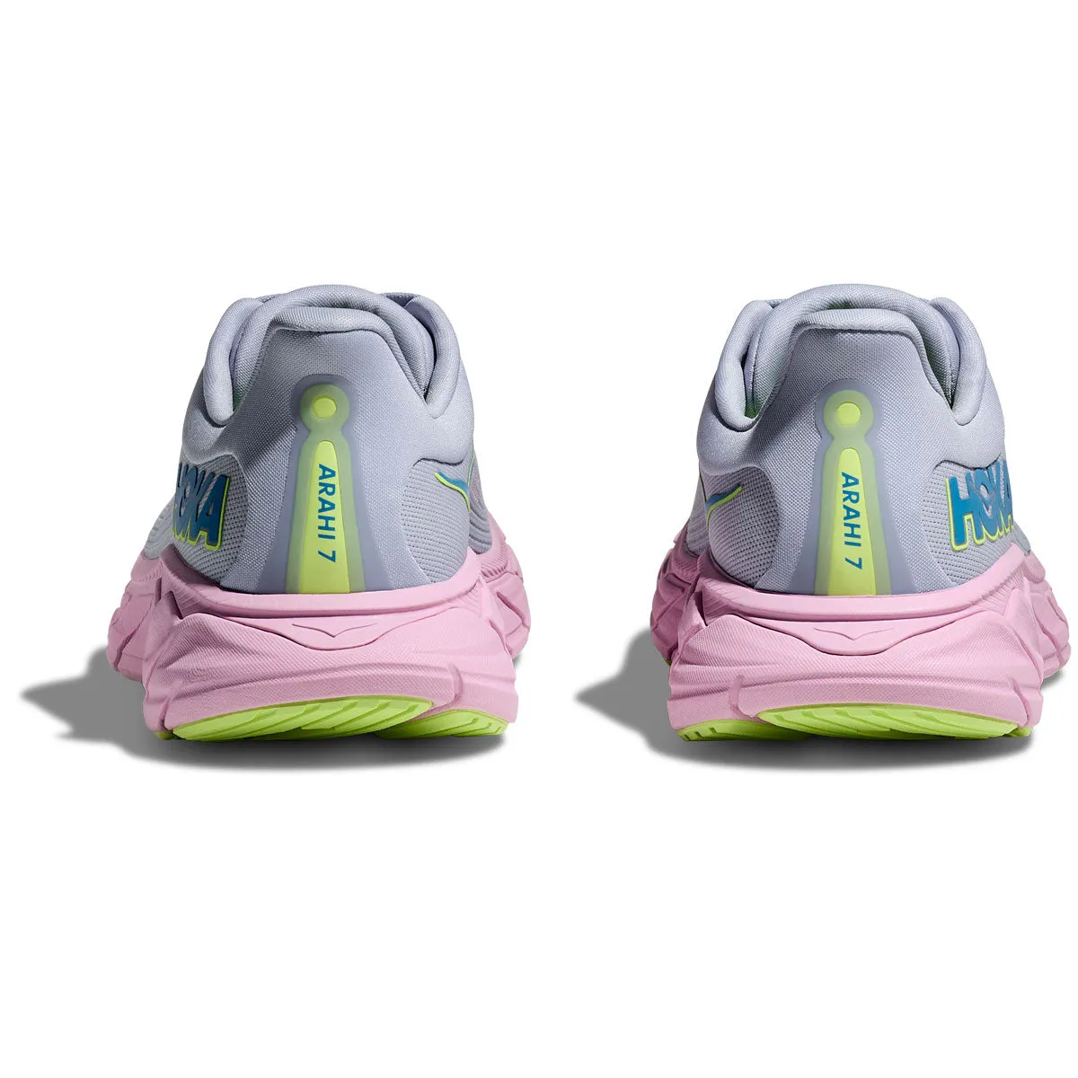 Hoka Arahi 7 Running Shoes - Womens - Gull/Pink Twilight