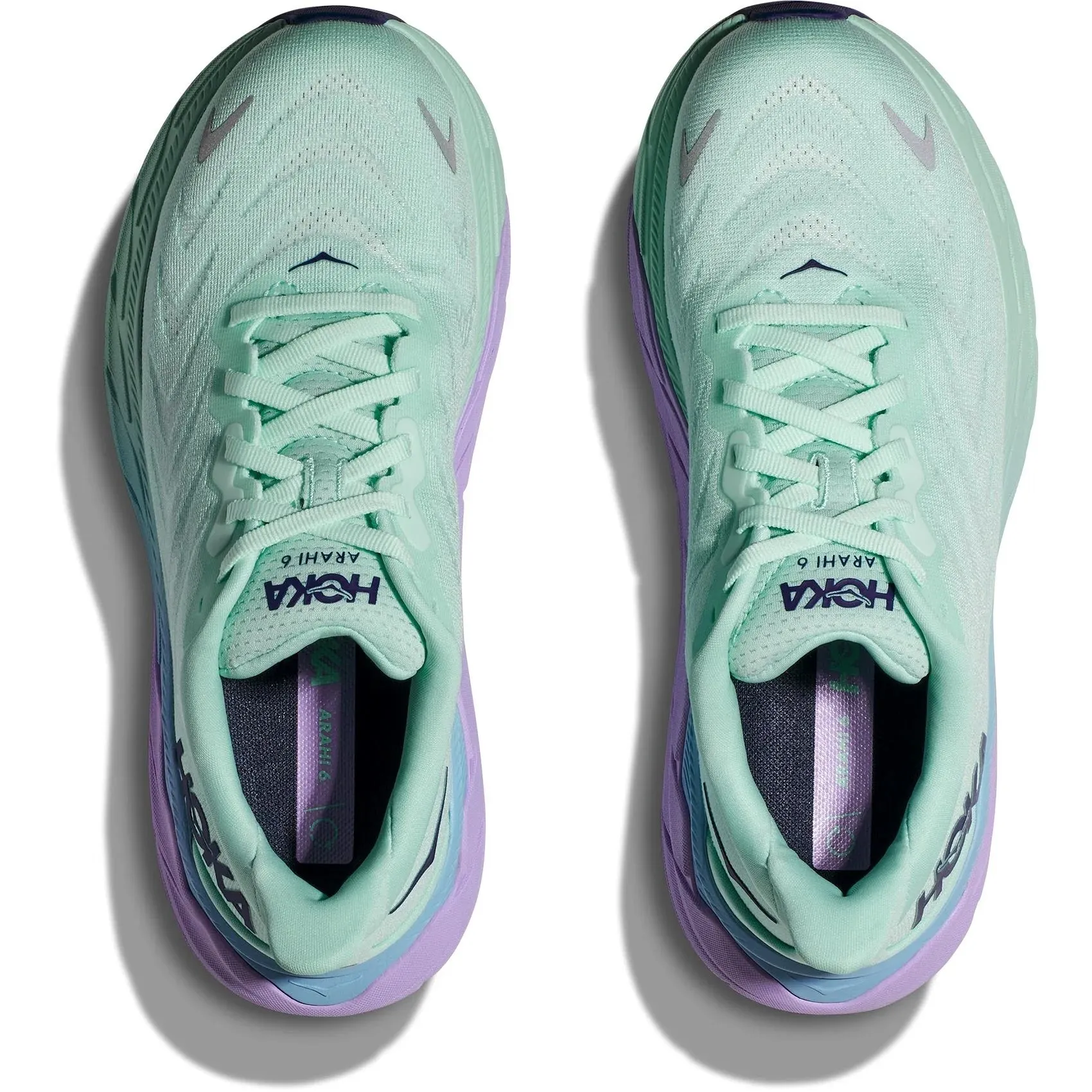 'HOKA' Women's Arahi 6 - Sunlit Ocean / Lilac Mist