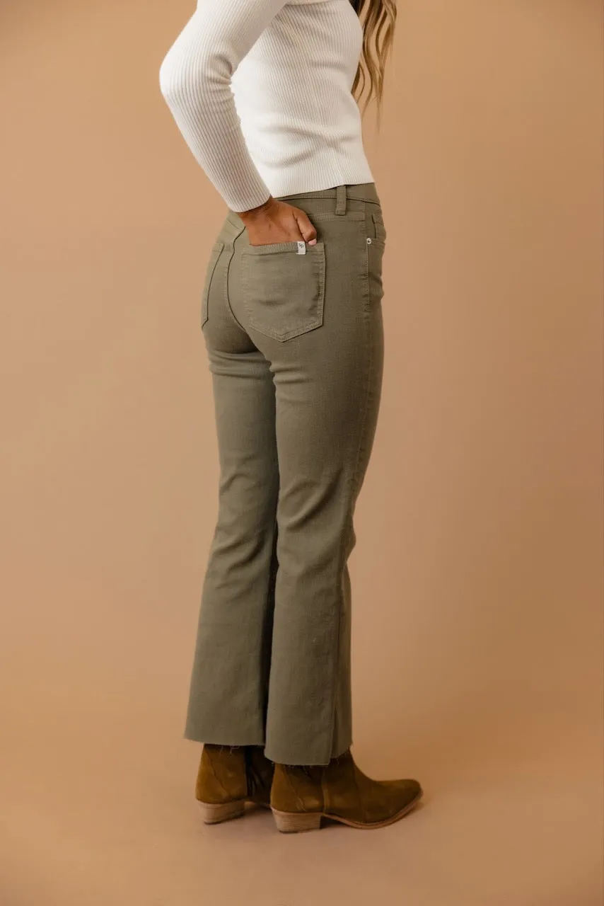 Hyrum High Rise Flare Leg Pants