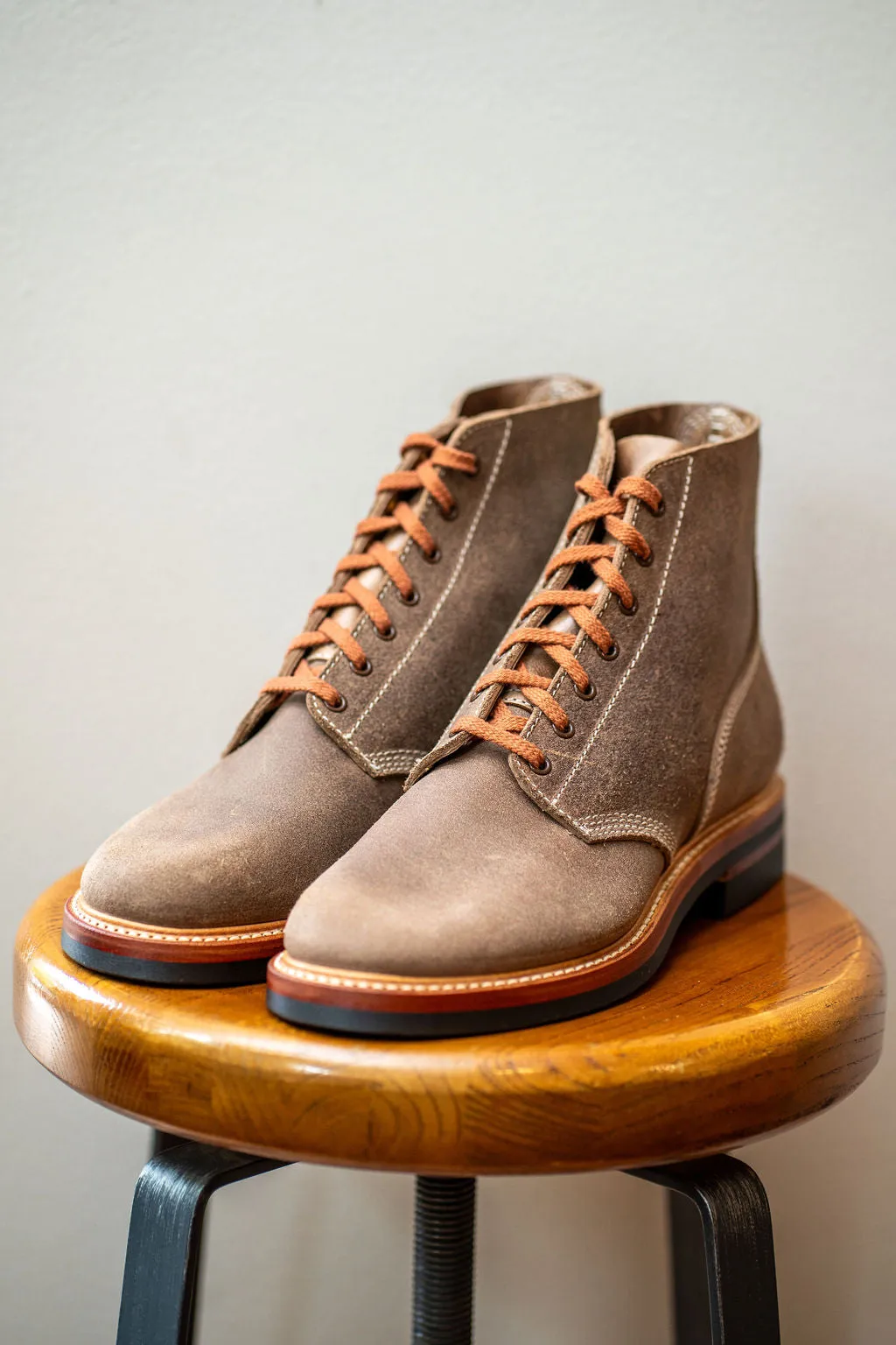 John Lofgren M-43 Service Shoes - Horween Natural CXL Natural Roughout