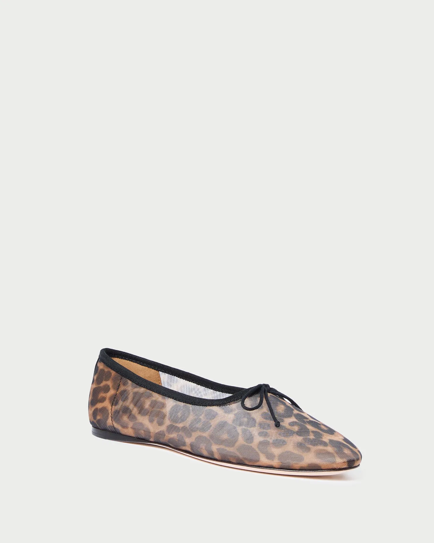 Landon Leopard Mesh Ballet Flat