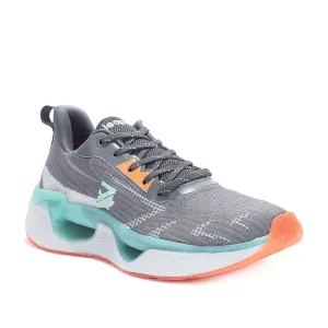 Leap7x By Liberty Men RW-10 Grey Sports Lacing Shoes