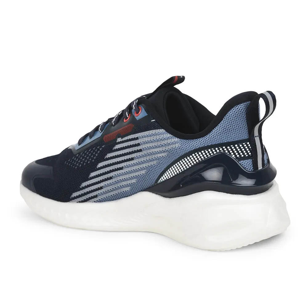 Leap7x By Liberty Men THUNDER-1 N.Blue Sports Lacing Shoes