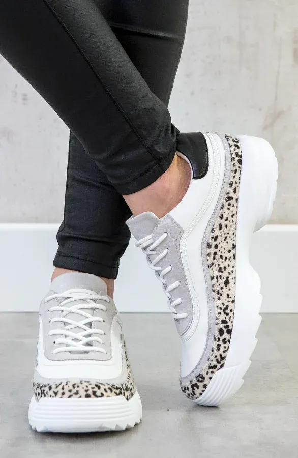 Leopard Dad Sneakers