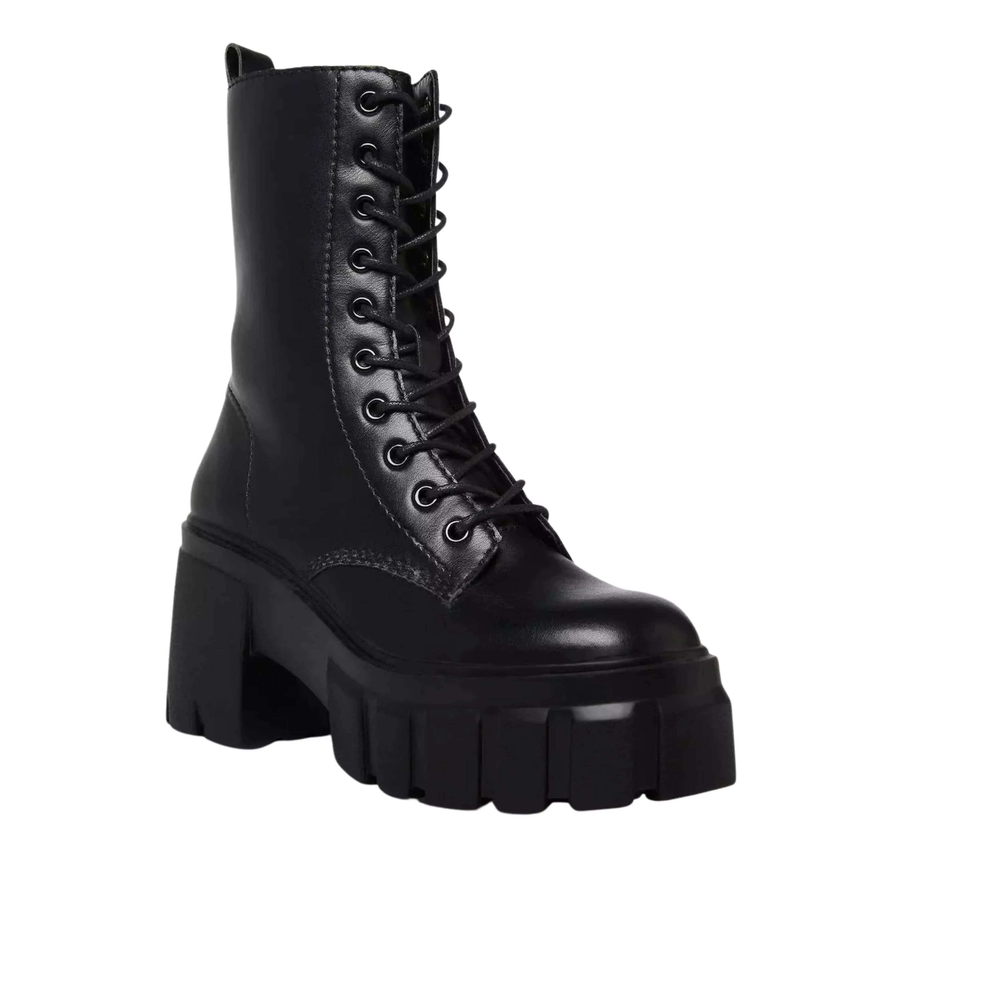 MADDEN GIRL - Zipper Chunky Combat & Lace-up Boots