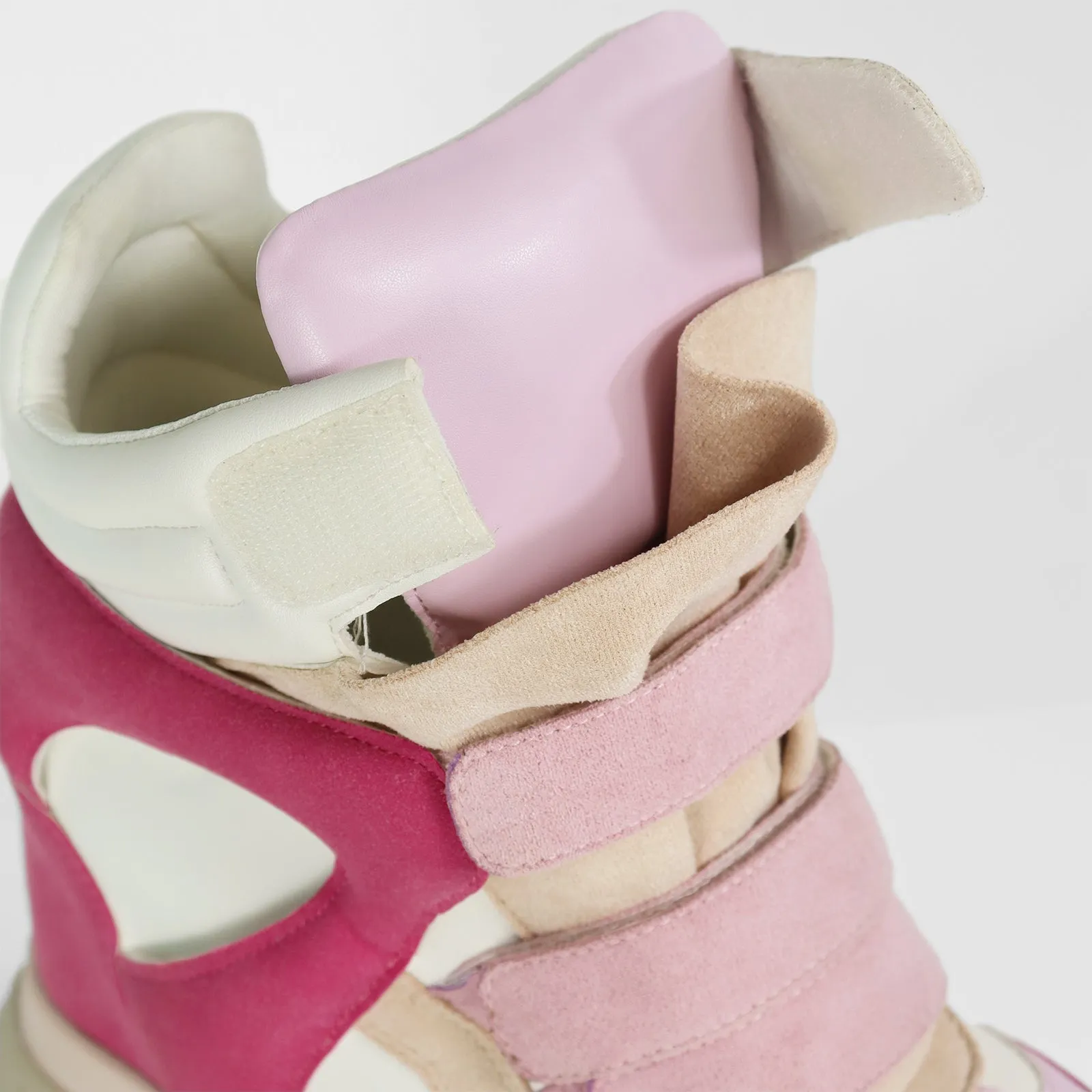 MARANTO-2 WEDGE SNEAKER - PINK