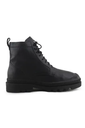 Massimo Dutti Laces Combat Boots | 100% Authentic Leather